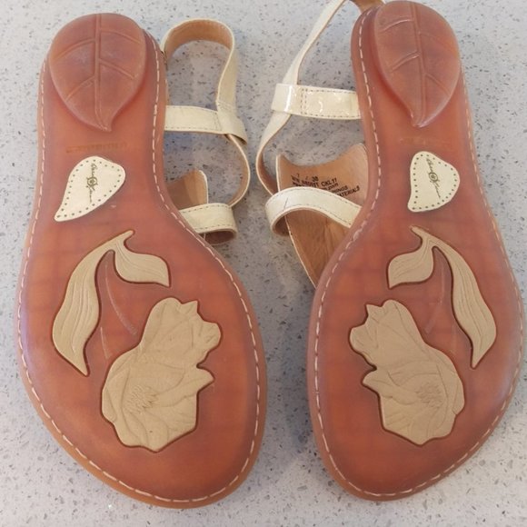 Born Crown size 7 leather sandals - Picture 3 of 4